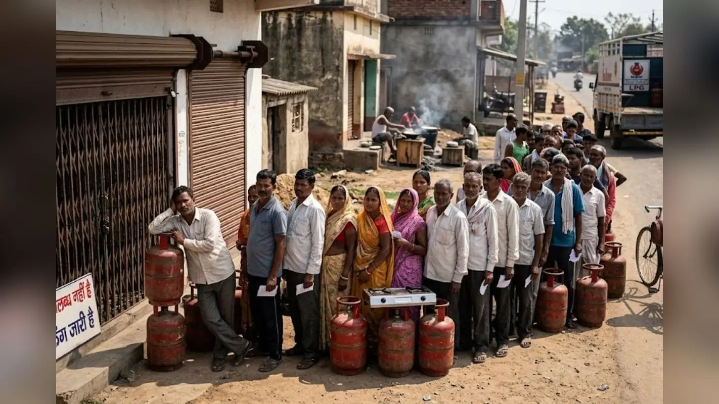 किल्लत या कालाबाजारी? चतरा के होटलों में खप रहे घरेलू गैस सिलेंडर, उपभोक्ताओं के सामने ‘भोजन’ का संकट