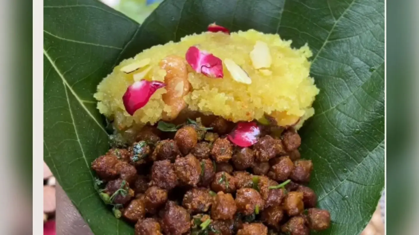 कंजक भोग को बनाएं खास, इस आसान रेसिपी काले चने और सूजी हलवा के साथ