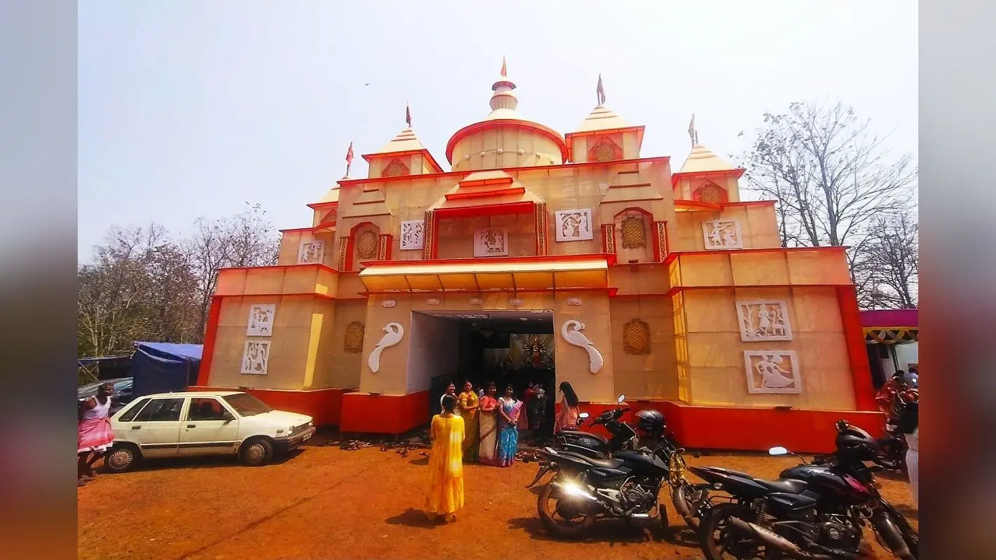 Novamundi Basanti Puja: नोवामुंडी में महाष्टमी पर बासंती पूजा का भव्य आयोजन, 1982 से चली आ रही परंपरा
