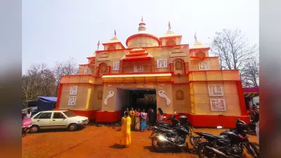 Novamundi Basanti Puja: नोवामुंडी में महाष्टमी पर बासंती पूजा का भव्य आयोजन, 1982 से चली आ रही परंपरा