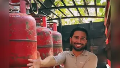 सेल्फी के बदले LPG सिलेंडर लेते हैं ऑरी, गैस से भरा ट्रक वाला वीडियो वायरल