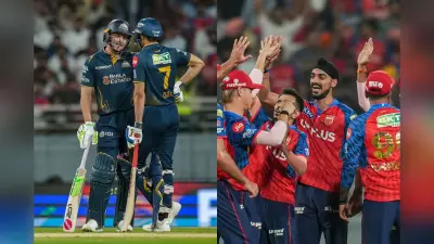 PBKS vs GT: गुजरात ने बनाए 162 रन, वैशाक को मिले तीन विकेट