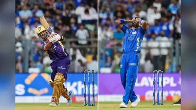 IPL 2026: रहाणे का अर्धशतक और एलेन का तूफान, हार्दिक के एक ओवर में कूटे 26 रन