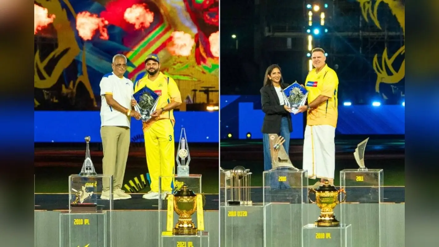 CSK ने दिग्गज क्रिकेटर्स को दिया तोहफा, रैना और हेडन बने हॉल ऑफ फेम का हिस्सा