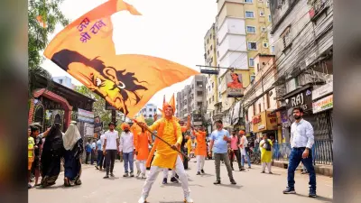राम नवमी पर ममता बनर्जी के गढ़ भवानीपुर में शुभेंदु अधिकारी की हुंकार, बंगाल में 3000 जवान तैनात, हावड़ा-हुगली में ड्रोन