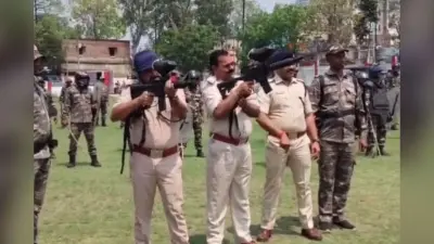 रामनवमी पर धनबाद में ‘कमांडो’ पहरा! पुलिस ने दंगाइयों को धूल चटाने के लिए किया दमदार रिहर्सल