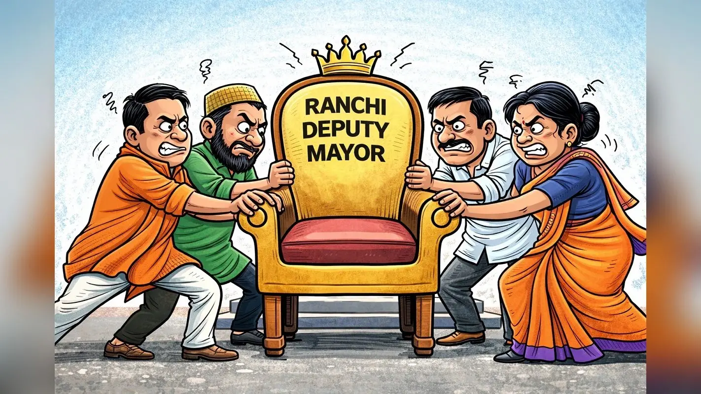 रांची में डिप्टी मेयर चुनाव के लिए बिछी बिसात, पार्षदों में शुरू हुआ शह-मात का खेल