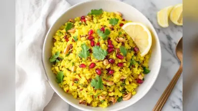 वजन घटाने के लिए परफेक्ट ब्रेकफास्ट रेसिपी – 10 मिनट में बनाएं प्रोटीन से भरपूर स्प्राउट्स पोहा