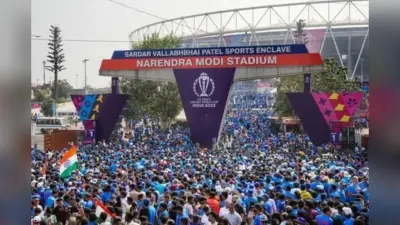 क्या इस बार नरेंद्र मोदी आएंगे अहमदाबाद स्टेडियम? अमित शाह पहुंचे