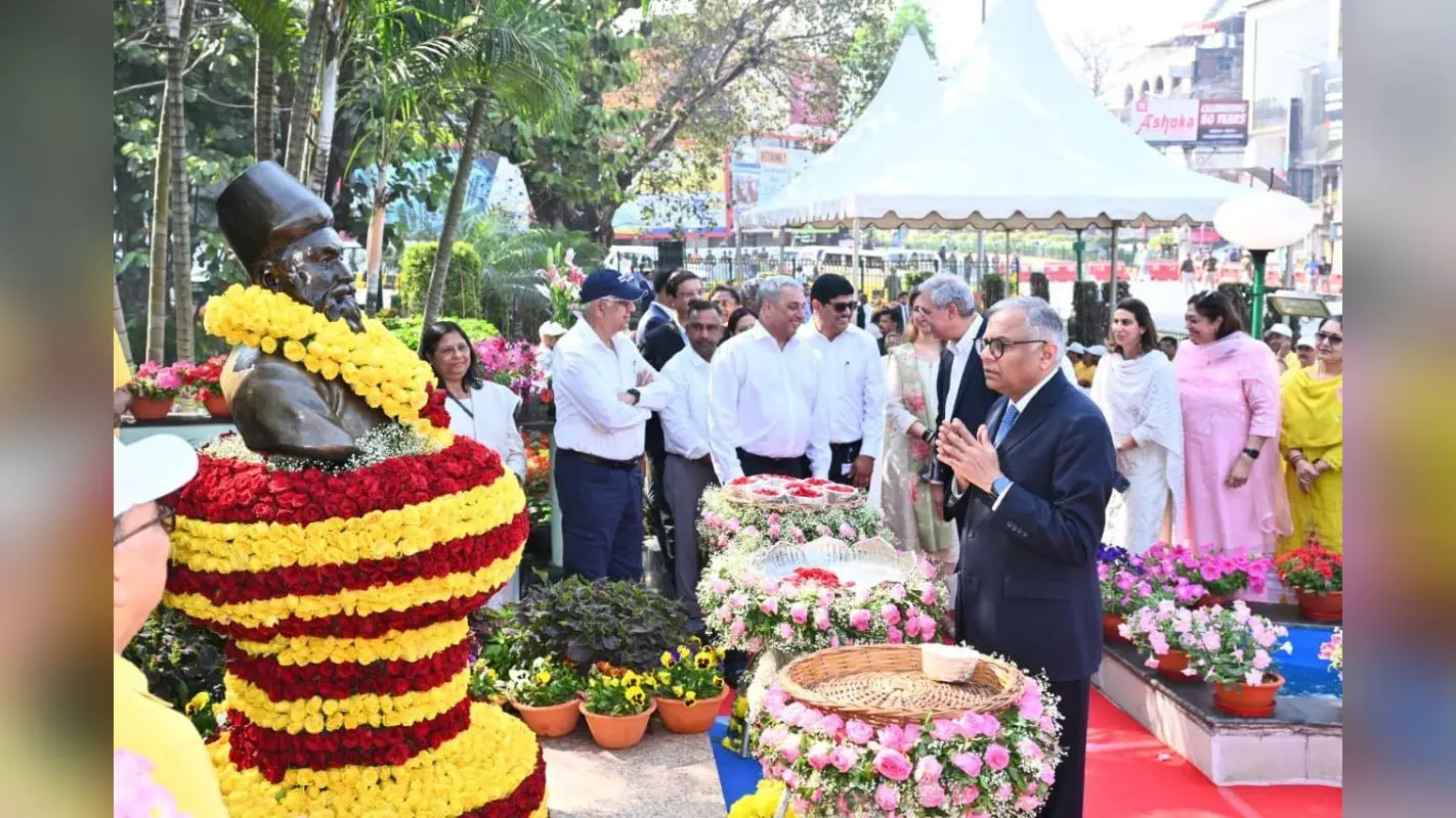 टाटा समूह के संस्थापक जमशेदजी टाटा को दी गयी श्रद्धांजलि, राज्यभर के लोगों ने किया याद