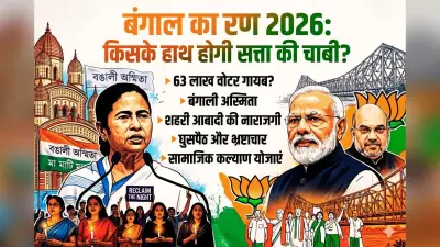 बंगाल चुनाव 2026: 63 लाख वोटर गायब और ‘अस्मिता’ की जंग, ममता बनर्जी बचा पायेंगी अपना किला?