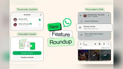 iPhone में डबल अकाउंट से लेकर आसान चैट ट्रांसफर तक, WhatsApp ने रोलआउट किये नये फीचर्स