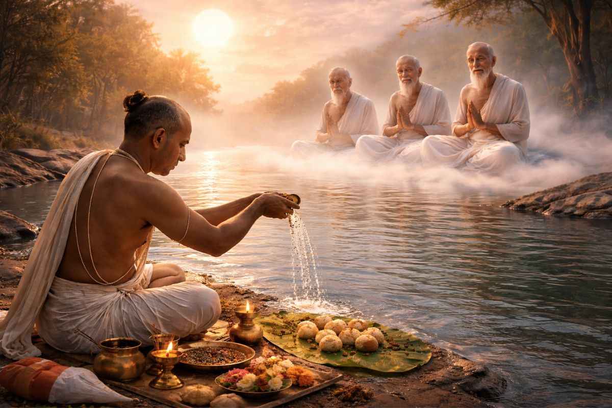 अमावस्या के दिन क्यों किया जाता है पितरों का तर्पण? जानें पौराणिक कथा