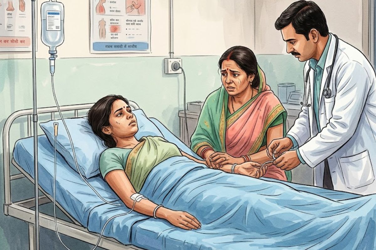 गढ़वा में खाना बनाने को लेकर बहन से हुई बहस, युवती ने जान देने की कोशिश की