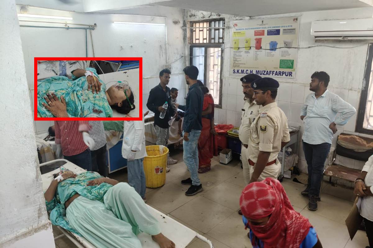 मुजफ्फरपुर: महिला के पेट में दिन-दहाड़े मारी गोली, लव एंगल आया सामने