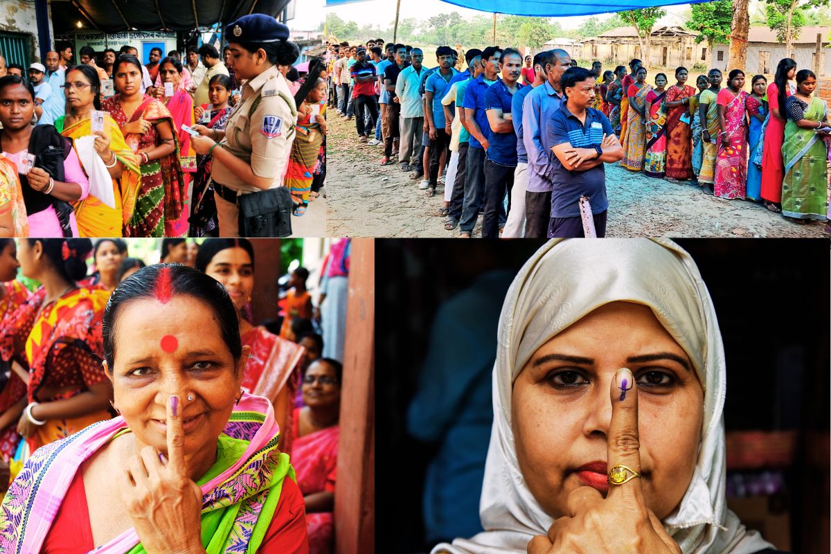 बंगाल ने तोड़ दिये वोटिंग के सारे रिकॉर्ड, दूसरे चरण में 91.66 फीसदी मतदान, महिलाओं ने फिर गाड़े झंडे