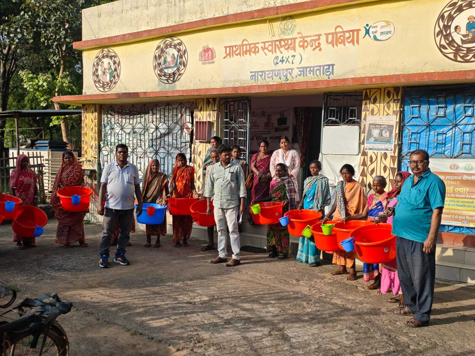 पीएससी में 26 एमएमडीपी फाइलेरिया किट का वितरण