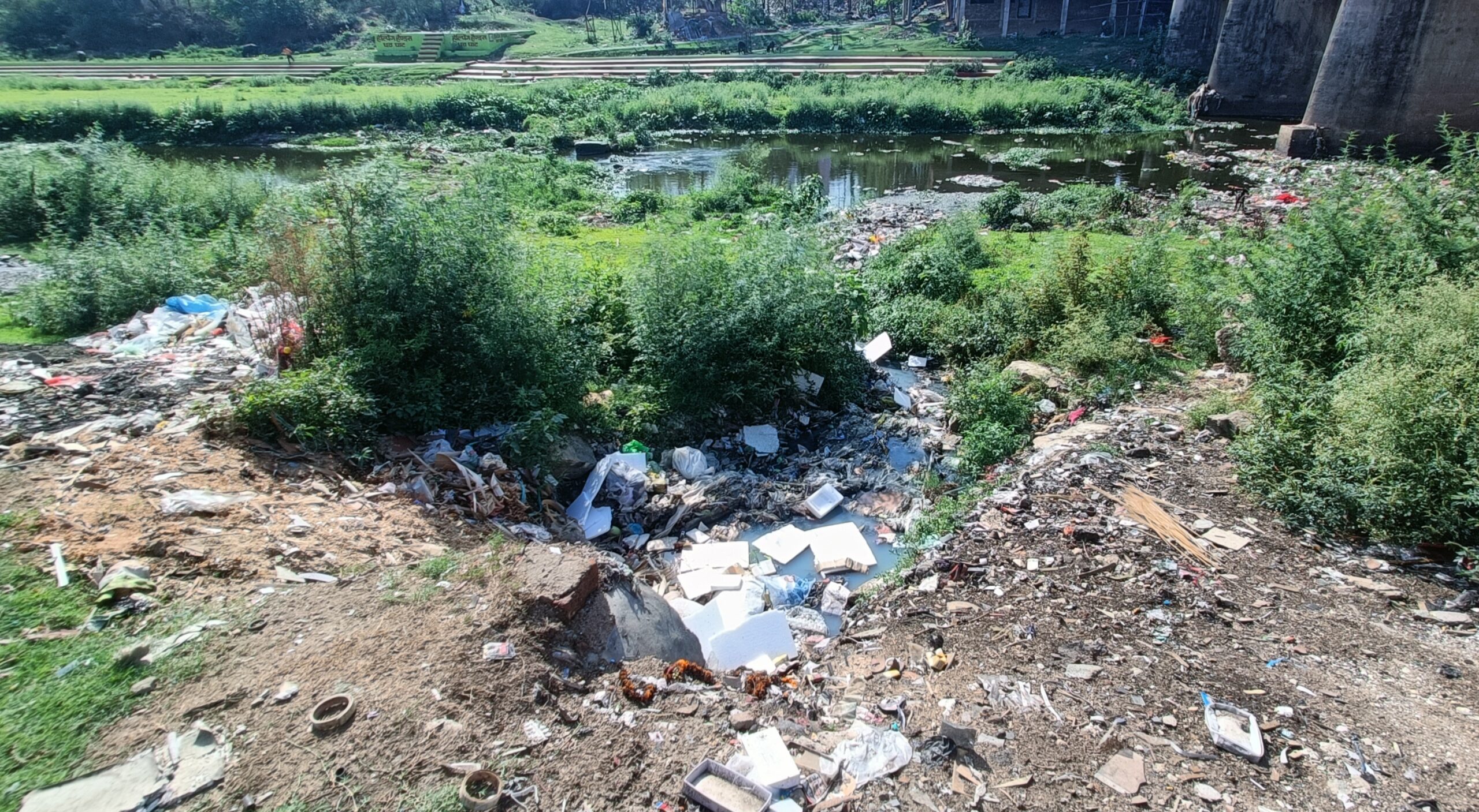 Bokaro News : चास तेरी गरगा मैली हो गयी…