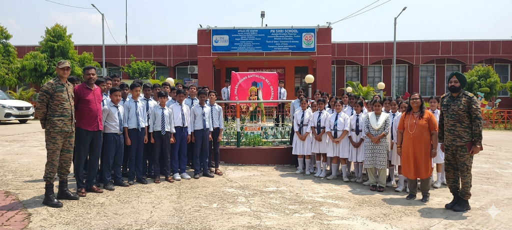 जवाहर नवोदय में 50 विद्यार्थियों का एनसीसी में हुआ चयन