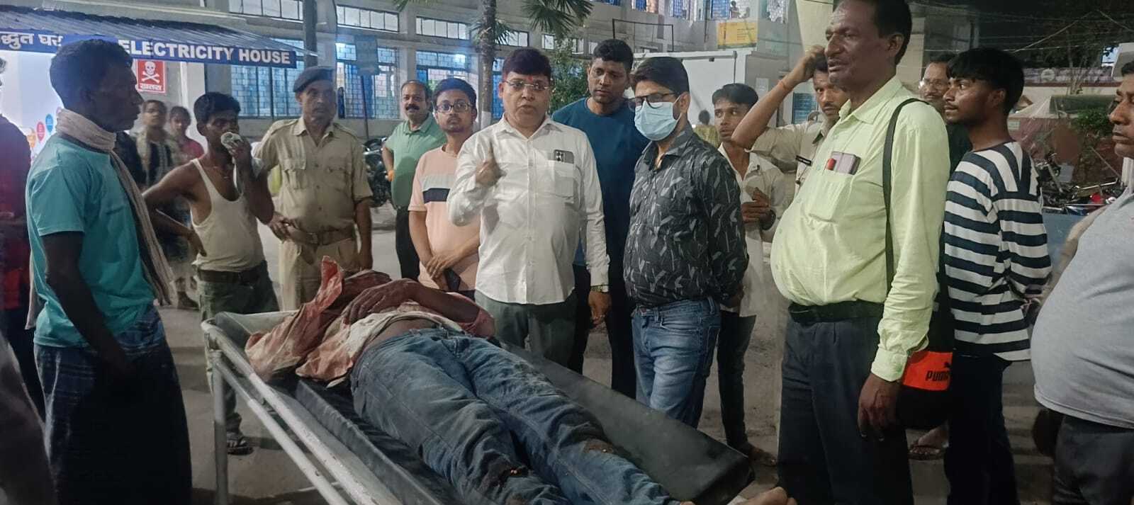 साहिबगंज में ट्रैक्टर हादसे में युवक की दोनों आंखें फटीं
