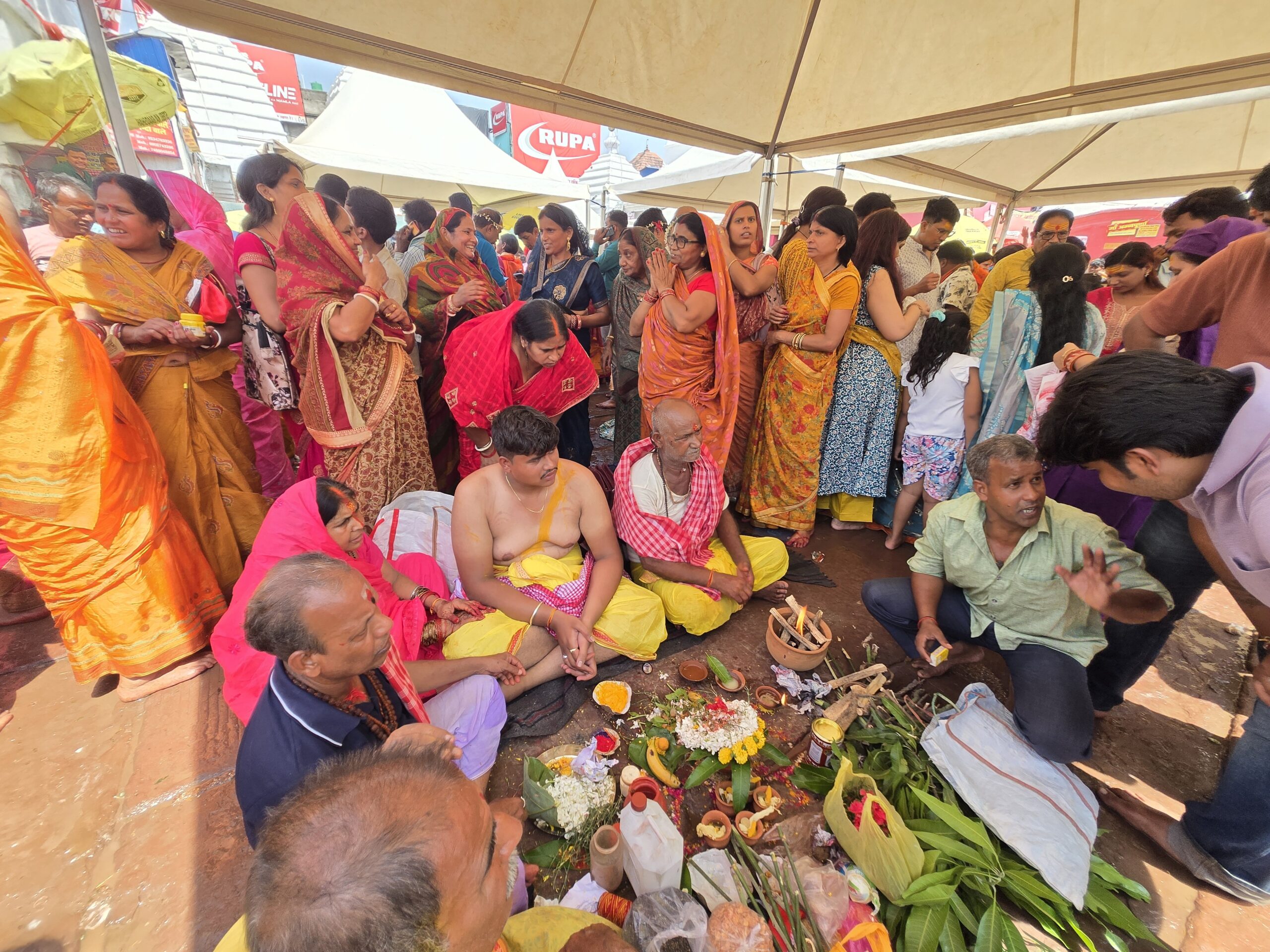 अक्षय तृतीया: 60 हजार श्रद्धालुओं ने किया जलार्पण, सौ से अधिक उपनयन संपन्न