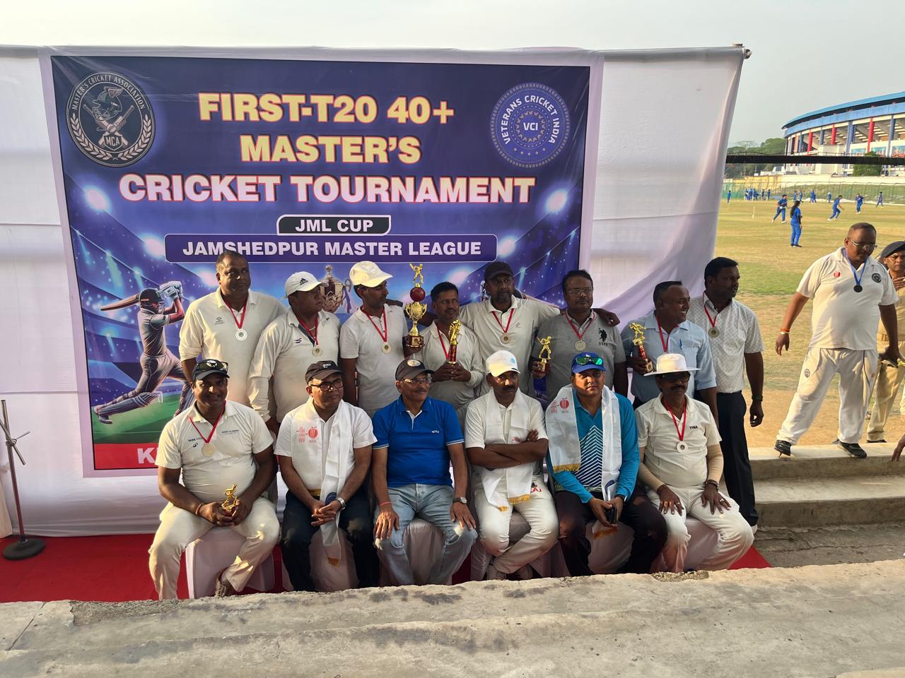 Jamshedpur veteran cricket :वॉरियर्स को हराकर एमसीए रेंजर्स ने जीता खिताब