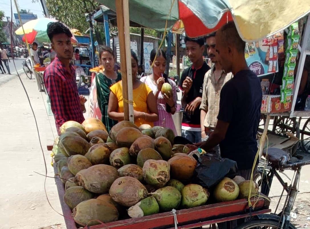 भीषण गर्मी से लोग बेहाल, तेज धूप व उमस ने बढ़ाई परेशानी, जनजीवन प्रभावित