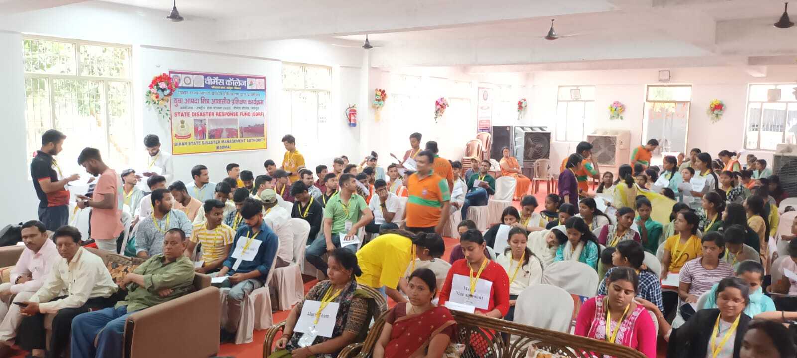 युवा आपदा मित्र प्रशिक्षण में लू व शीतलहर से बचाव की मिली जानकारी
