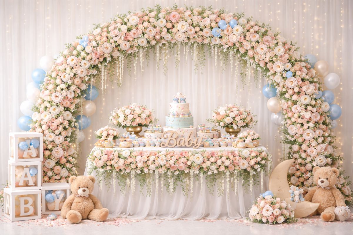 flower theme decoration