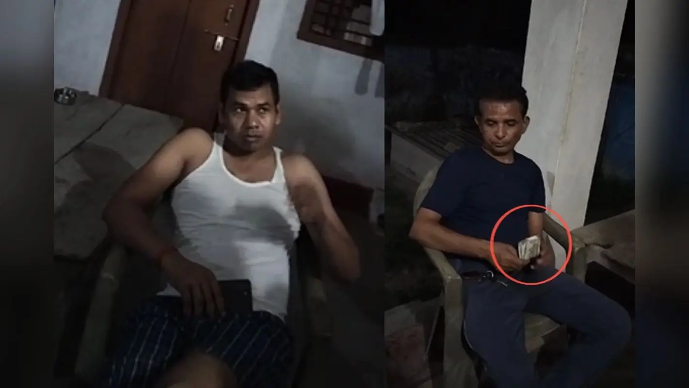 बिहार में अपर थानेदार का रिश्वत लेते वीडियो वायरल, SSP ने दिए जांच के आदेश