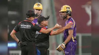 IPL में ड्रामा, फील्डिंग में बाधा डालने के लिए Angkrish Raghuvanshi को दिया गया आउट