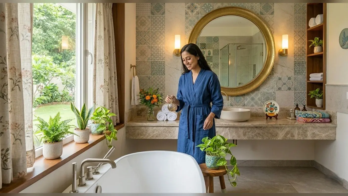 Life and Style : बाथरूम को दें रॉयल टच, लग्जरी और सुकून के लिए अपनाएं ये इंटीरियर टिप्स
