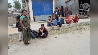 गुरुग्राम से दरभंगा आ रही बस में लगी आग, खिड़की तोड़कर कूदने लगे यात्री