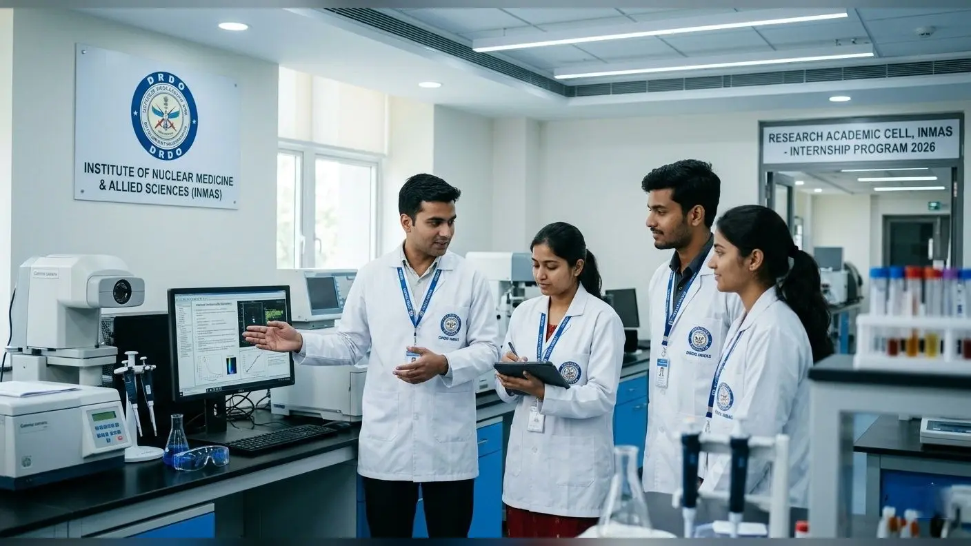 DRDO INMAS Internship 2026 : डीआरडीओ में इंटर्नशिप का सुनहरा मौका, स्टाइपेंड में मिलेंगे 5000 रुपये प्रतिमाह