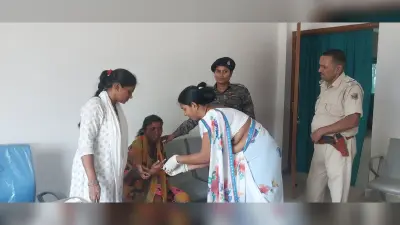 पत्नी पर धारदार हथियार से जानलेवा हमला कर पति हुआ फरार