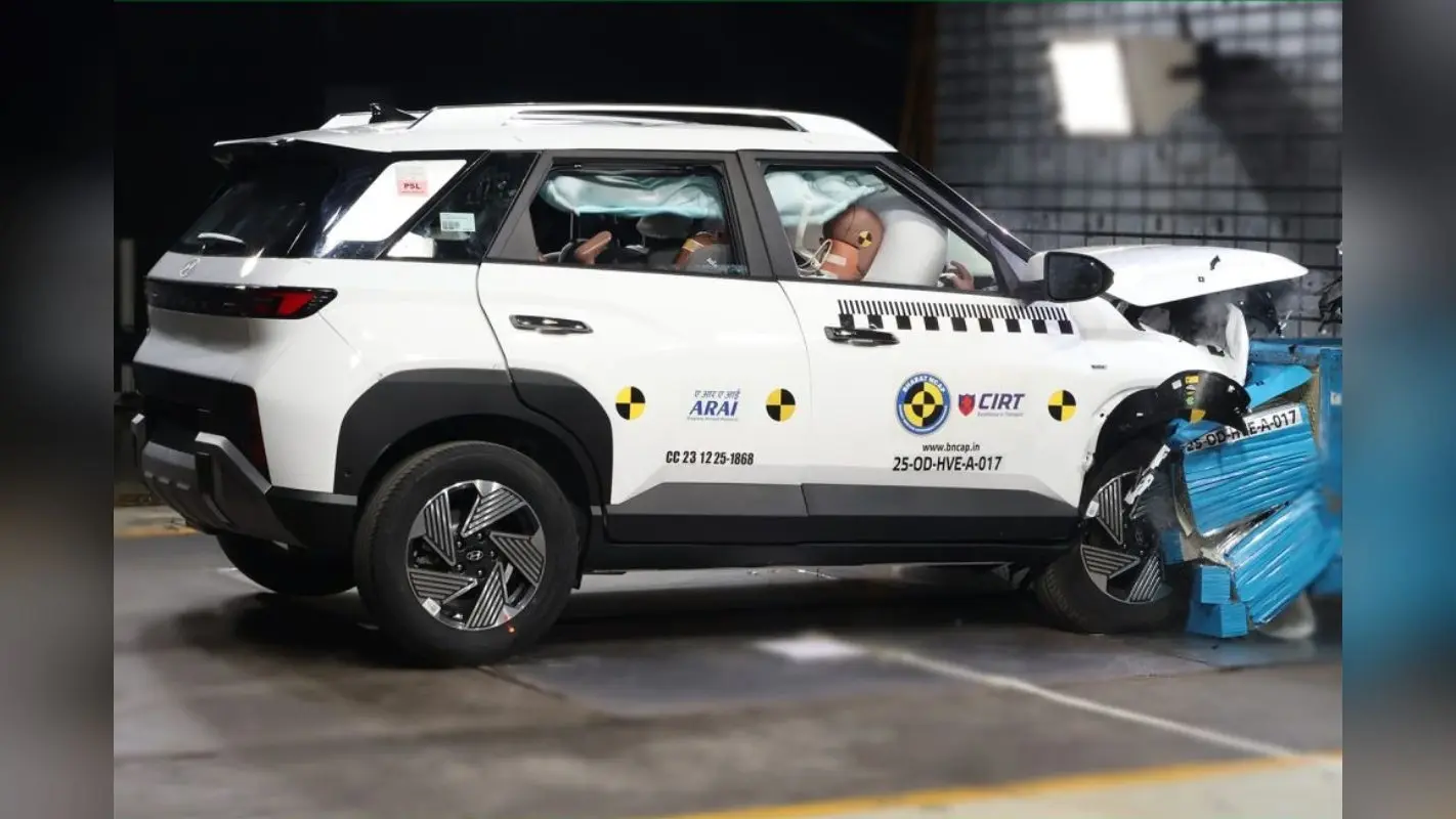 Hyundai के इस मॉडल ने मारी बाजी, Bharat NCAP में हासिल की 5-स्टार रेटिंग