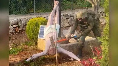 लेबनान में ईसाई मूर्ति से छेड़छाड़ कर फंसा इजरायली सैनिक, IDF ने मानी गलती, शुरू हुई जांच