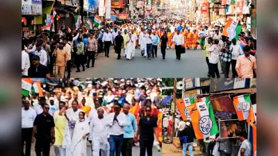 ममता बनर्जी के 2.5 किमी के रोड शो में उमड़ा जनसैलाब, दुर्गापुर में गूंजा ‘जय बांग्ला’