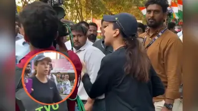 गेट आउट! मुंबई में मंत्री से भिड़ गई महिला, वीडियो वायरल