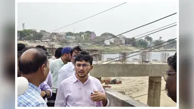 Muzaffarpur: अखाड़ाघाट का नया पुल मार्च 2027 तक होगा चालू, 8 पिलरों पर बन रहा 272 मीटर लंबा पुल
