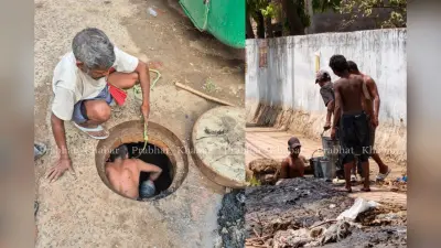 मैनहोल के लिए पटना नगर निगम के पास है सुपर सकर व मिनी जेटिंग मशीन; पर सफाई में है असमर्थ, मैनुअल हो रही उड़ाही
