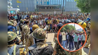 Noida Protest : आधी रात तक चली बातचीत, मजदूरों की मांगों में वेतन बढ़ोतरी और वीकली ऑफ शामिल