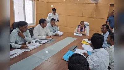 जेटेट भाषा विवाद पर सड़कों पर उतरे युवा, पलामू में भाजयुमो का जोरदार प्रदर्शन