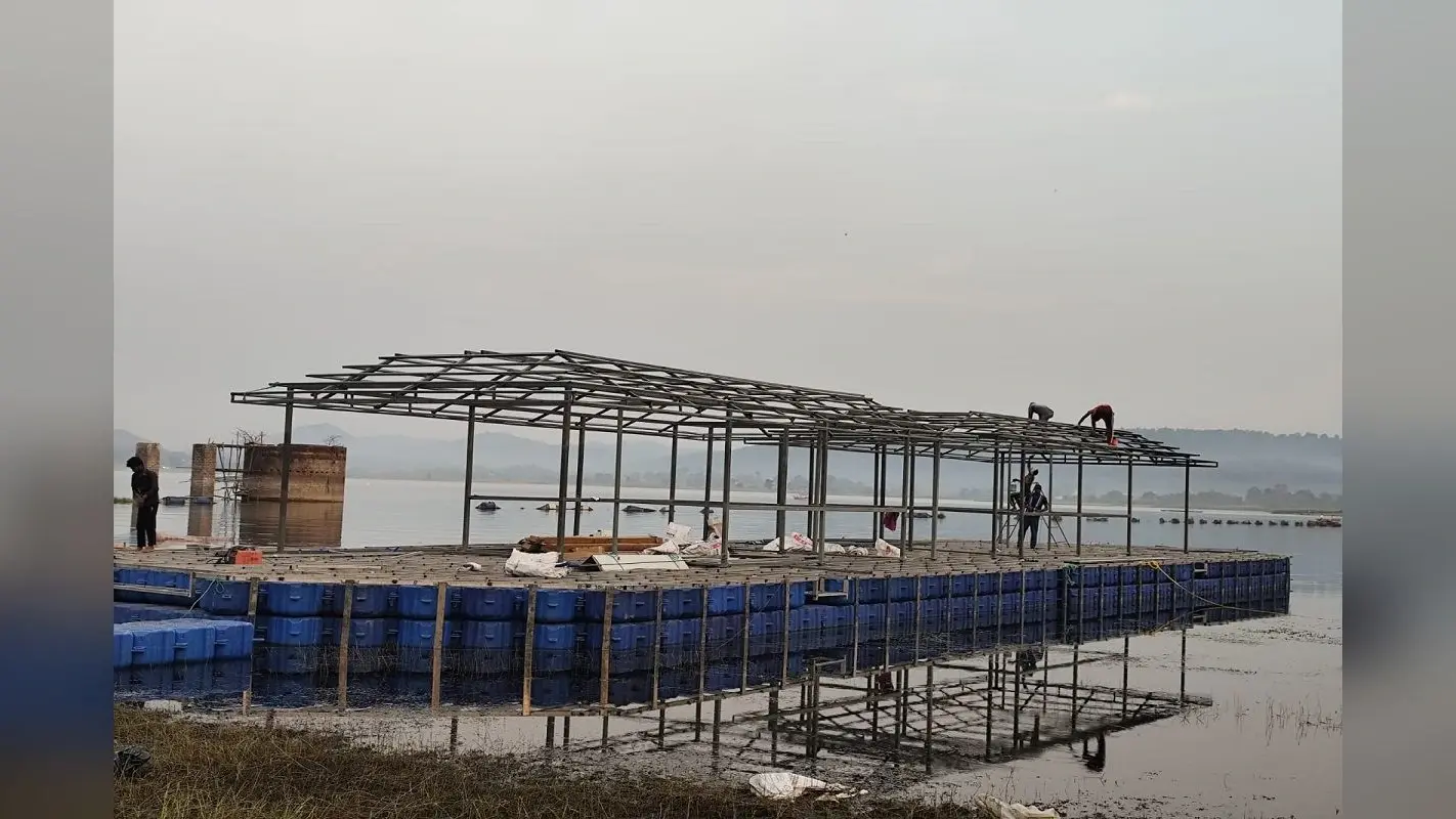 घर खाली कराने के लिए पतरातू के हेसला में हाई वोल्टेज ड्रामा, मौके पर पहुंचे यशवंत सिन्हा