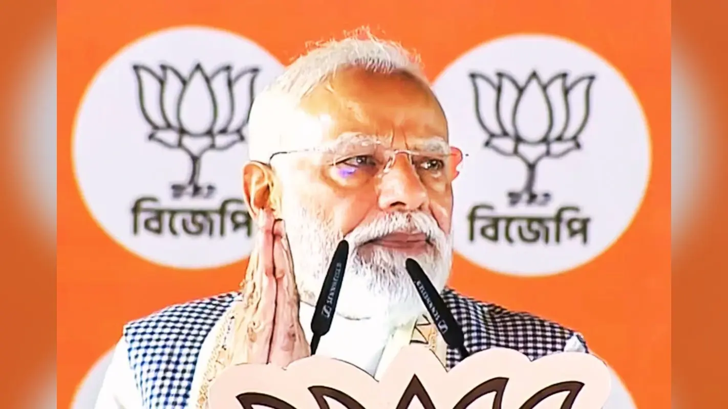कूचबिहार में पीएम मोदी का ऐलान- 2029 से महिलाओं को 33% आरक्षण, संदेशखाली पर ममता बनर्जी सरकार को घेरा
