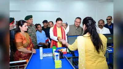 उत्तराखंड के खटीमा में सैनिक सम्मान समारोह, सीएम धामी ने शहीदों को दी श्रद्धांजलि