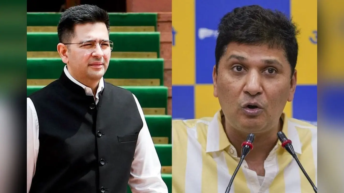 राघव चड्ढा के बयान पर आप का पलटवार, सौरभ भारद्वाज बोले- कई अहम मुद्दों पर चुप रहते हैं