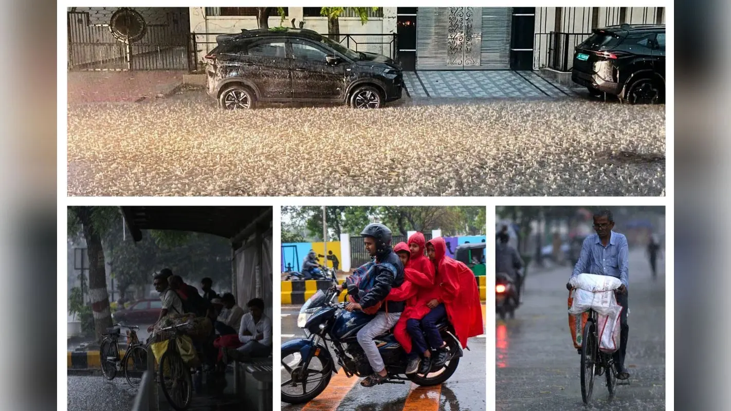 1, 2,3,4, 5 मई तक बारिश, 60 किलोमीटर की रफ्तार से तूफानी हवा, IMD का अलर्ट
