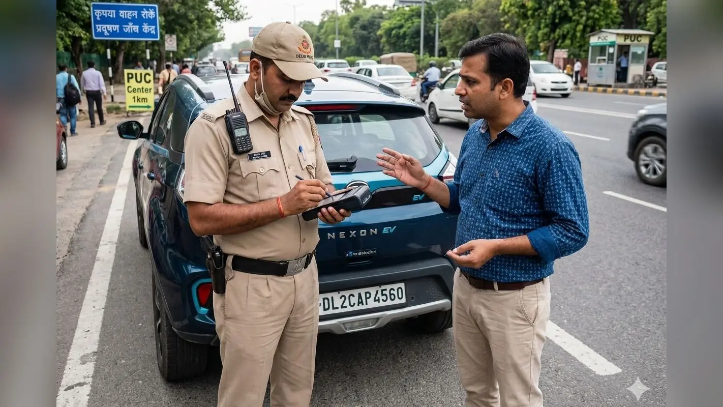 राजस्थान में इलेक्ट्रिक कार का PUC चालान कटा तो सवाल उठा- क्या EV को भी PUC जरूरी है?