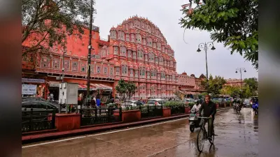 भीषण गर्मी के बीच झमाझम बारिश, राजस्थान में अचानक मौसम की करवट, वीडियो